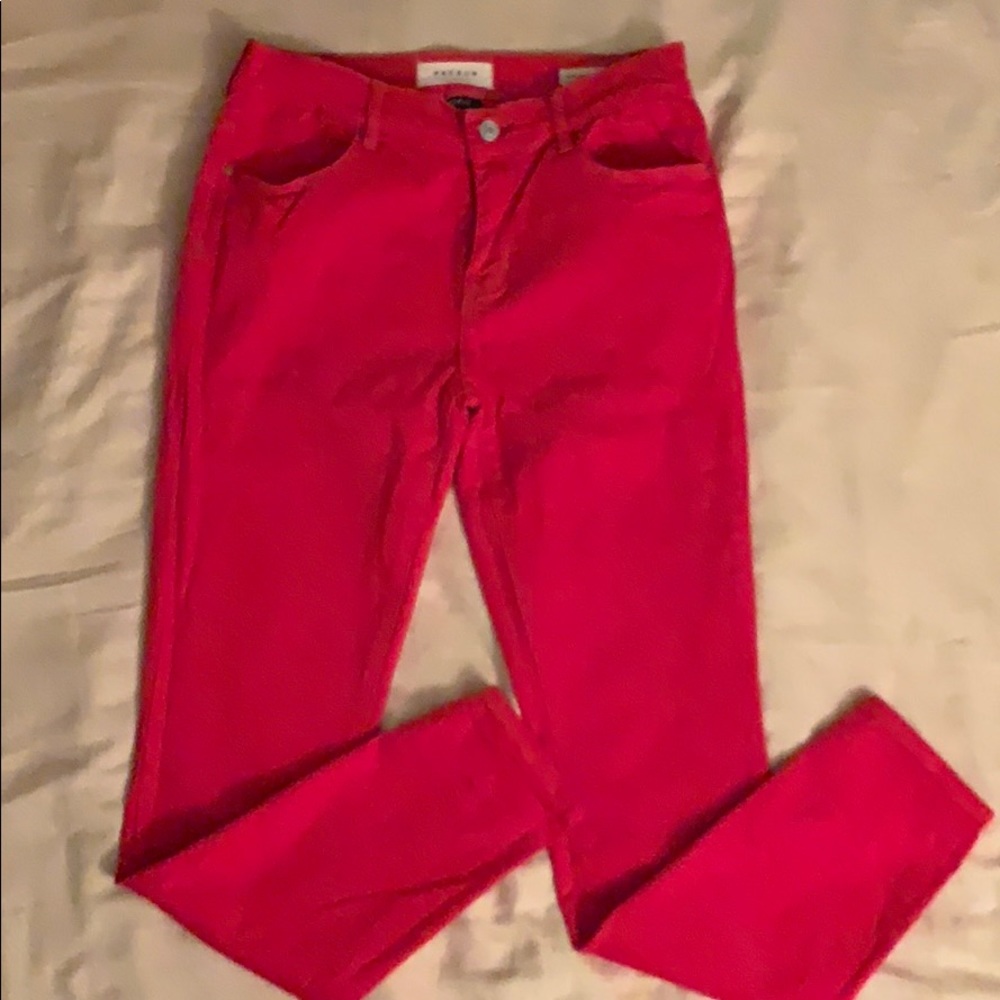 Pacsun Roux Red Ankle Jegging